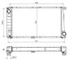 NRF 51568 Radiator, engine cooling